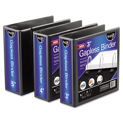 find It&trade; Gapless Loop Ring View Binder