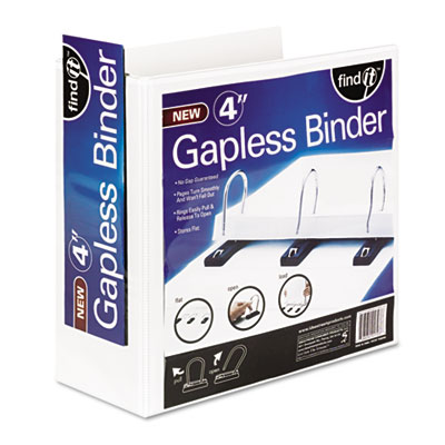 find It&trade; Gapless Loop Ring View Binder