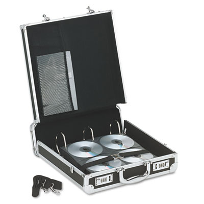 Vaultz® Locking Media Binder Case Vaultz® Locking Media Binder Case