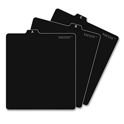 Vaultz® A-Z CD File Guides Vaultz® A-Z CD File Guides