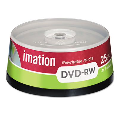 imation&reg; DVD-RW Rewritable Disc