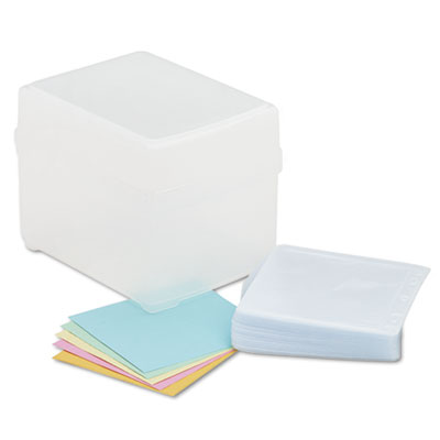 Innovera&reg; Polypropylene CD/DVD Storage Box