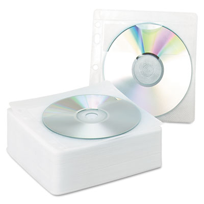Innovera&reg; Looseleaf CD/DVD Sleeves