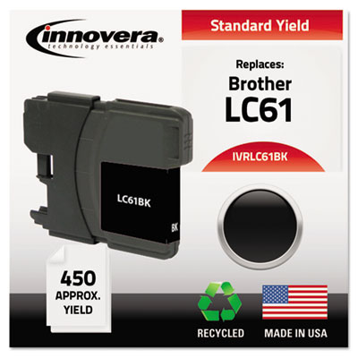 Innovera&reg; LC61BK, LC61C, LC61M, LC61Y Ink
