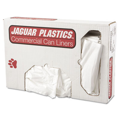 Jaguar Plastics&reg; Industrial Strength Low-Density Commercial Can Liners