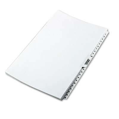 Kleer-Fax&reg; 80000 Series Side Tab Legal Index Divider Set