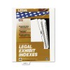 Kleer-Fax&reg; 80000 Series Exhibit Alpha Bottom Tab Legal Index Divider