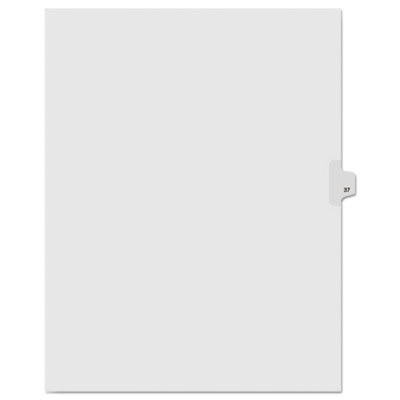 Kleer-Fax&reg; 90000 Series Numerical Side Tab Legal Index Divider