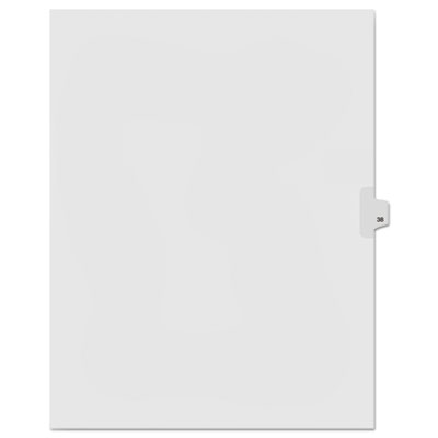 Kleer-Fax&reg; 90000 Series Numerical Side Tab Legal Index Divider