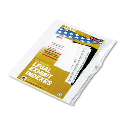 Kleer-Fax&reg; 90000 Series Alpha Side Tab Legal Index Divider