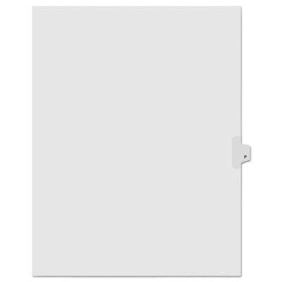 Kleer-Fax&reg; 90000 Series Alpha Side Tab Legal Index Divider