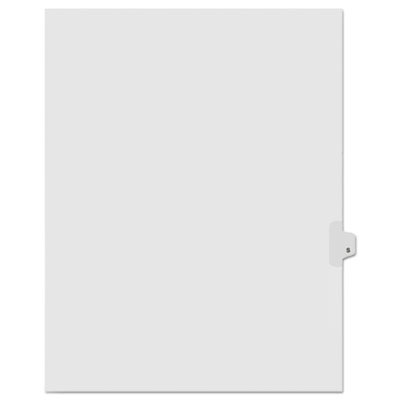 Kleer-Fax&reg; 90000 Series Alpha Side Tab Legal Index Divider