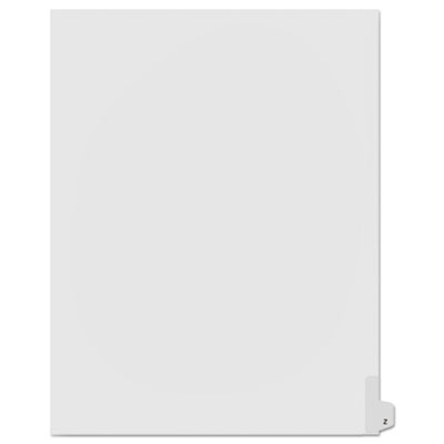 Kleer-Fax&reg; 90000 Series Alpha Side Tab Legal Index Divider