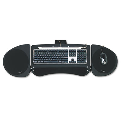 Kensington® Fully Adjustable Articulating Underdesk Keyboard Platform with SmartFit™ System Kensington® Fully Adjustable Articulating Underdesk Keyboard Platform with SmartFit™ System
