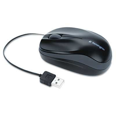 Kensington® Pro Fit™ Optical Mouse with Retractable Cord Kensington® Pro Fit™ Optical Mouse with Retractable Cord
