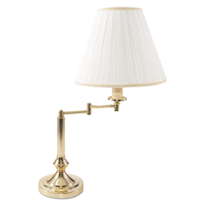 Ledu Brass Swivel Arm Lamp