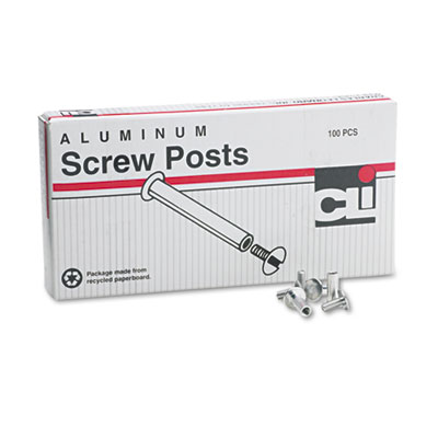 Charles Leonard&reg; Aluminum Screw Posts