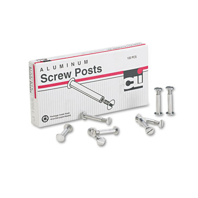 Charles Leonard&reg; Aluminum Screw Posts