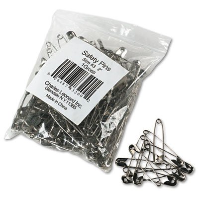 Charles Leonard&reg; Safety Pins