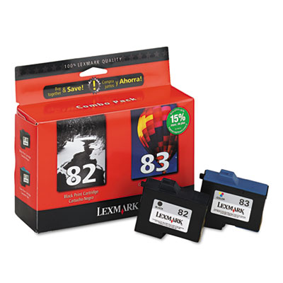 Lexmark&trade; 18L0860 (82, 83) Inkjet Cartridge
