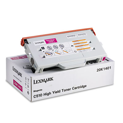 Lexmark&trade; 20K0500, 20K0501, 20K0502, 20K0503, 20K1400, 20K1401, 20K1402, 20K1403 Toner Cartridge