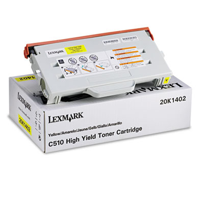 Lexmark&trade; 20K0500, 20K0501, 20K0502, 20K0503, 20K1400, 20K1401, 20K1402, 20K1403 Toner Cartridge