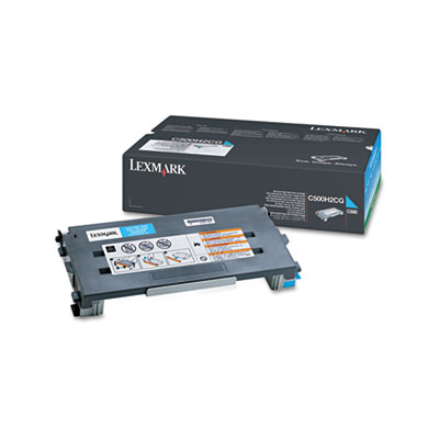 Lexmark&trade; C500H2CG-C500S2YG Toner Cartridge