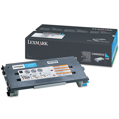 Lexmark&trade; C500H2CG-C500S2YG Toner Cartridge