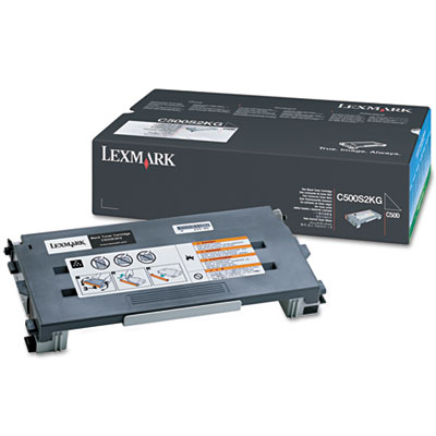 Lexmark&trade; C500H2CG-C500S2YG Toner Cartridge