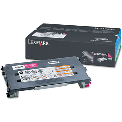 Lexmark&trade; C500H2CG-C500S2YG Toner Cartridge