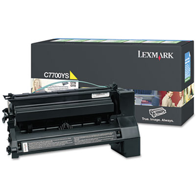 Lexmark&trade; C7700YS, C7700MS, C7700CS, C7700KS, C7700YH, C7700CH, C7700MH, C7700KH, C7702KS Toner