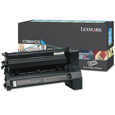 Lexmark&trade; C780H1CG, C780H1KG, C780H1MG, C780H1YG Laser Cartridge