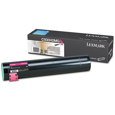 Lexmark&trade; C930H2CG, C930H2KG, C930H2MG Laser Cartridge
