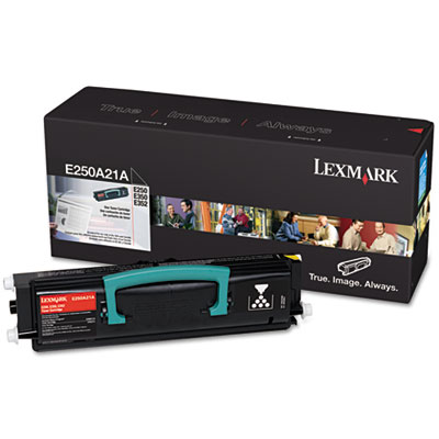 Lexmark&trade; E250A11A, E250A21A Toner Cartridge