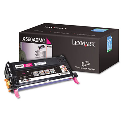 Lexmark&trade; X560A2CG, X560A2MG, X560A2YG, X560H2CG, X560H2KG, X560H2MG, X560H2YG Toner