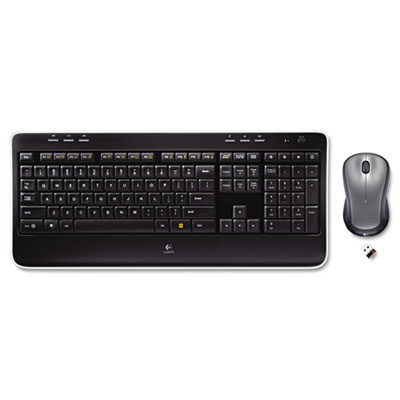 Logitech® MK520 Wireless Keyboard + Mouse Combo Logitech® MK520 Wireless Keyboard + Mouse Combo