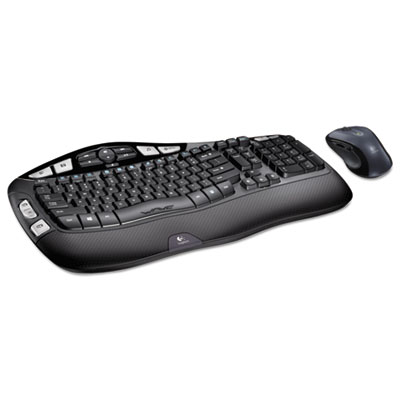 Logitech&reg; MK550 Wireless Wave Keyboard + Mouse Combo