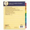 Legacy&trade; Printable Table of Contents Dividers