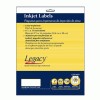 Legacy&trade; Inkjet Labels with Permanent Adhesive