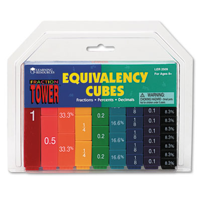 Learning Resources® Fraction Tower® Activity Set Learning Resources® Fraction Tower® Activity Set