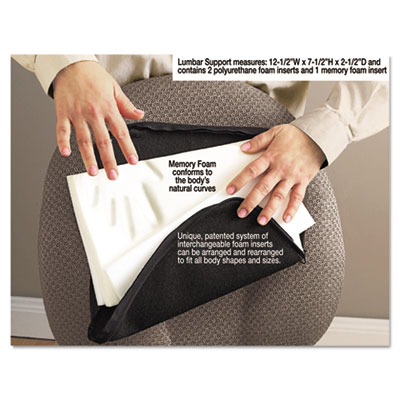 Master Caster&reg; The ComfortMakers&reg; Lumbar Support Cushion