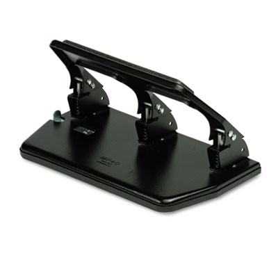 Master&reg; Heavy-Duty Three-Hole Punch with Gel Pad Handle