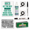 Magna Visual&reg; Melamine Board Accessory Kit
