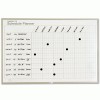 Magna Visual&reg; Magnalite Schedule Planning Board