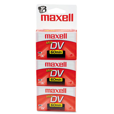 Maxell® Mini DV Video Cassette Maxell® Mini DV Video Cassette