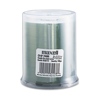 Maxell® CD-R Printable Recordable Disc Maxell® CD-R Printable Recordable Disc
