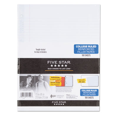 Five Star® Reinforced Filler Paper Five Star® Reinforced Filler Paper