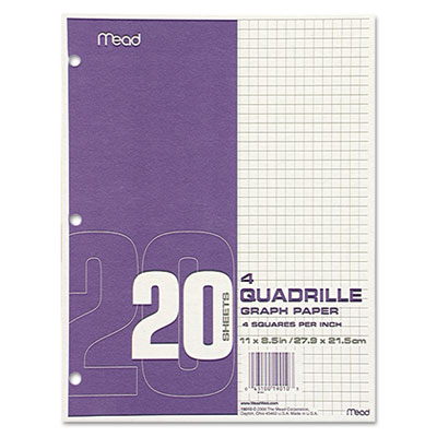 Mead&reg; Graph Paper Tablet