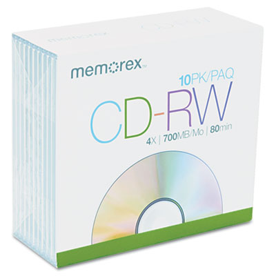 Memorex&reg; CD-RW Rewritable Disc