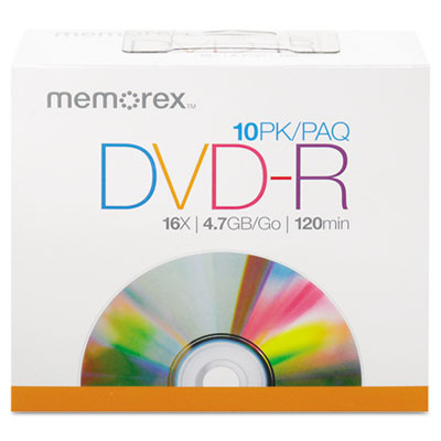Memorex&reg; DVD-R Recordable Disc